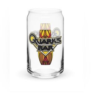 Star Trek Quark's Bar Can Shaped Glass
